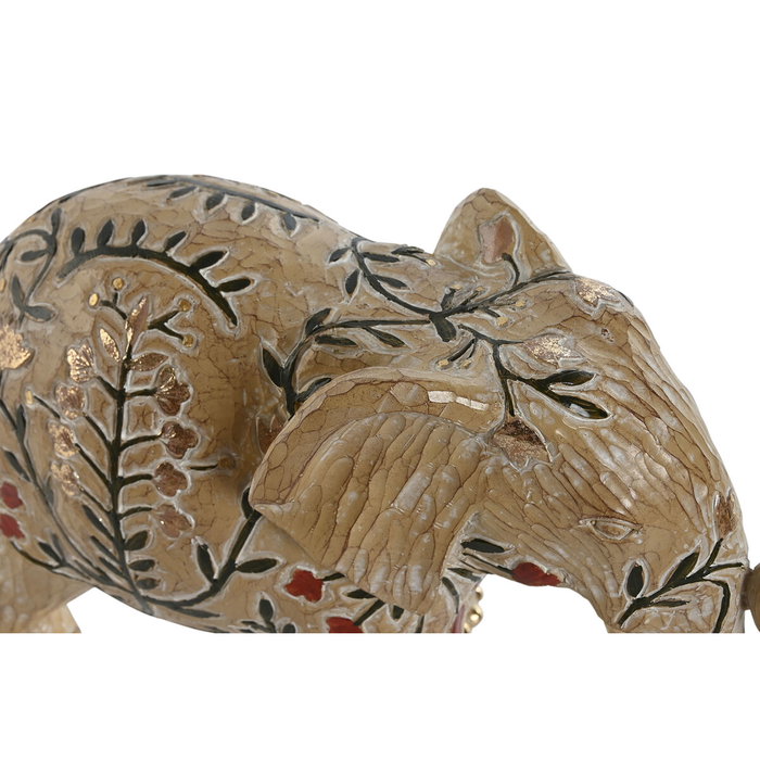 Home ESPRIT Figurine Décorative Éléphant Multicouleur