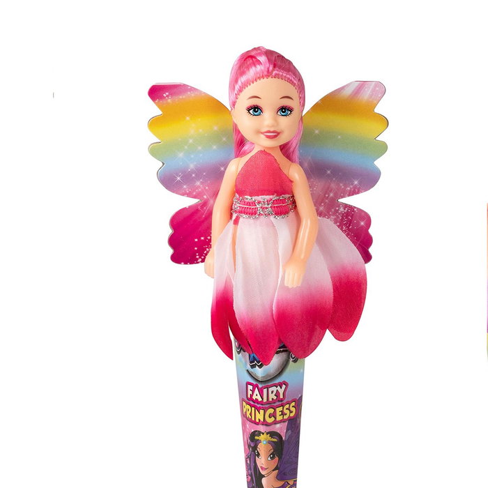 HTI Princesse Hada - Coffret de 12 Figurines de Fées Princesses, 4 Modèles Différents - Multilingue (Anglais, Français, Allemand, Italien, Portugais, Espagnol) - À Partir de 3 Ans
