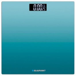 BLAUPUNKT Balance de bain numérique avec indicateur de température et surface en verre extra-plate