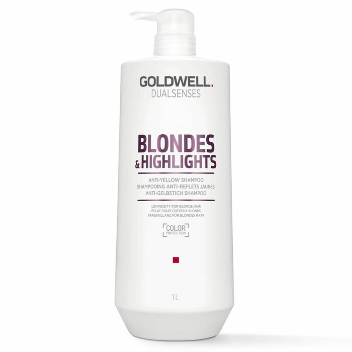 Goldwell Dualsenses Blondes & Highlights Shampooing Anti-jaune 1000 ml Goldwell Dualsenses Blondes & Highlights Shampooing Anti-jaune 1000 ml