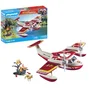 Playmobil Action Heroes 71463 Hydravion avec pompier - Avion anti-incendie avec personnage et animaux - Jouet enfant dès 4 ans