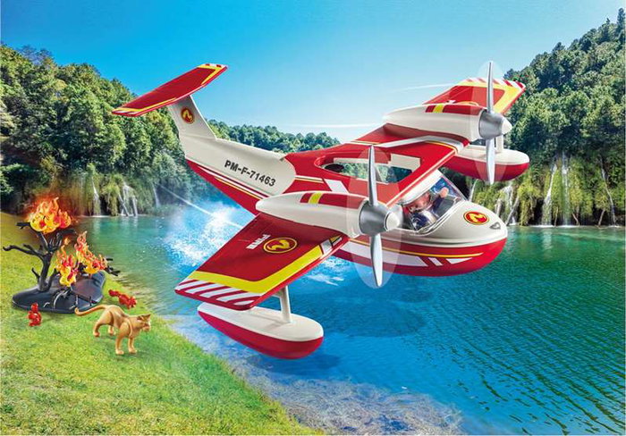 Playmobil Hydravion de pompiers Action Heroes 71463