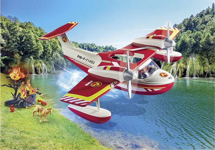 Playmobil Hydravion de pompiers Action Heroes 71463