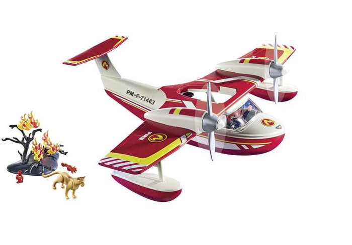 Playmobil Hydravion de pompiers Action Heroes 71463