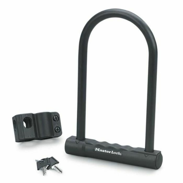 Master Lock Antivol en U Noir - H.180mm Ø12mm Master Lock Antivol en U Noir - H.180mm Ø12mm