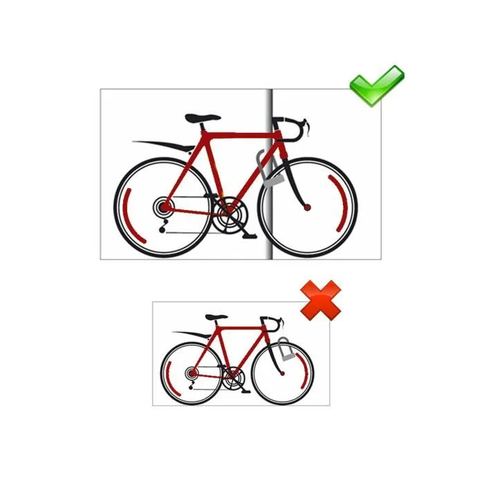 Master Lock Antivol Vélo en U Noir, Hauteur 180 mm x Diamètre 12 mm, Acier Cémenté, Serrure à Cylindre à Disques, Revêtement Vinyle Anti-Rayures