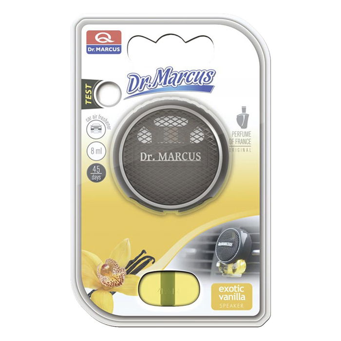 Dr. Marcus DRM0100 Parfum de Voiture Vanille Exotique 8 ml Dr. Marcus DRM0100 Parfum de Voiture Vanille Exotique 8 ml
