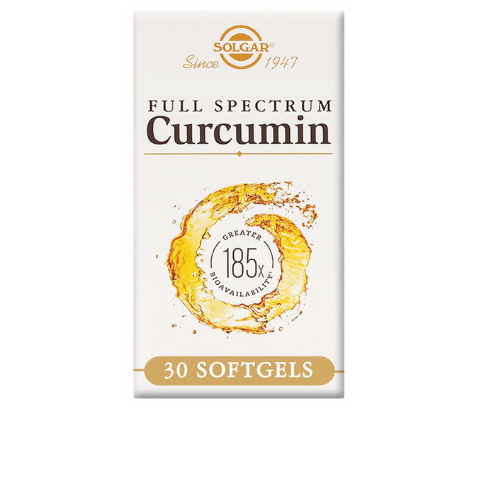 Solgar Curcuma Spectre Complet 185x Capsules Molles 30 Unités Solgar Curcuma Spectre Complet 185x Capsules Molles 30 Unités
