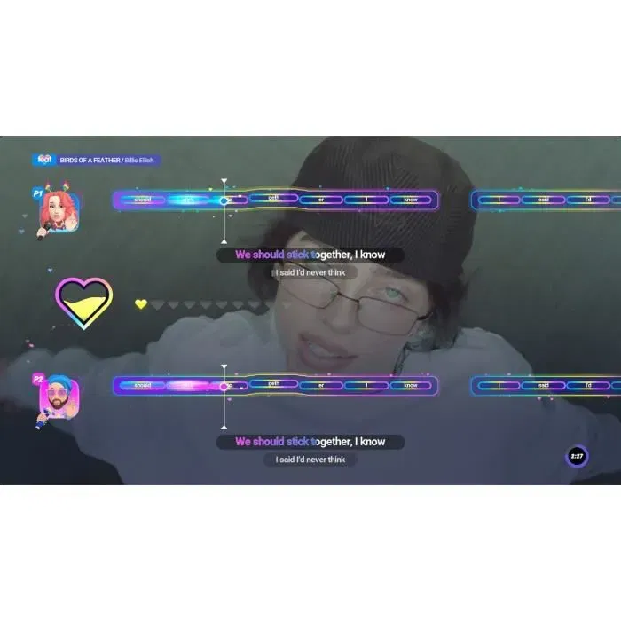 Plaion Let's Sing 2026 + 2 Micros - Jeu de karaoké sur Nintendo Switch, édition spéciale avec 2 micros, 1 à 4 joueurs, PEGI 12+