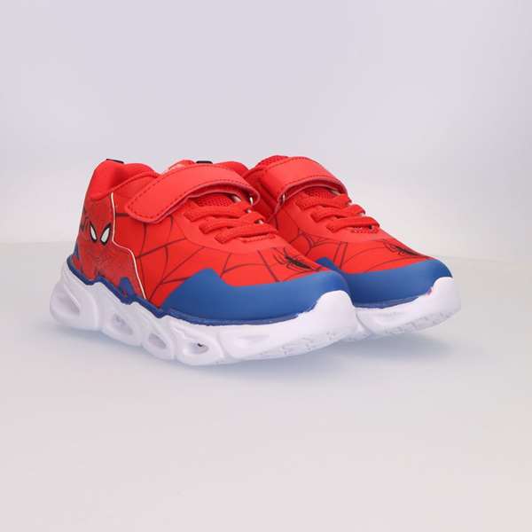 Cerdá T031 - Chaussures de sport enfant à semelle légère EVA avec lumières Spiderman - Taille 31 - Rouge Cerdá T031 - Chaussures de sport enfant à semelle légère EVA avec lumières Spiderman - Taille 31 - Rouge