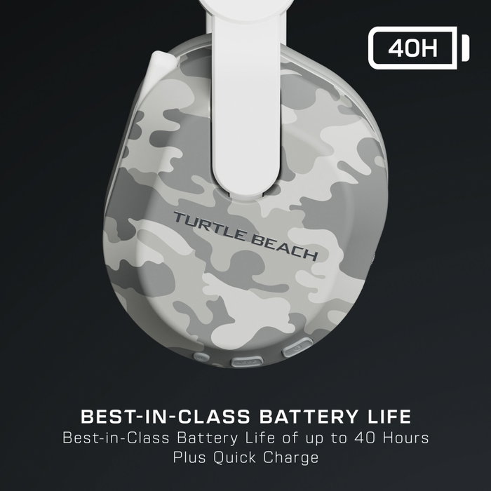 Turtle Beach Stealth 500 XB Arctic Camo, Casque gaming sans fil avec Bluetooth 5.2 et 2.4 GHz