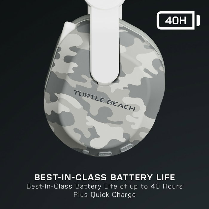 Turtle Beach Stealth 500 - Arctic Camo - Casque gaming sans fil pour Xbox, PC et mobile.