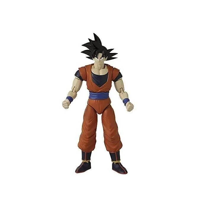 Bandai Figurine Dragon Ball Super Dragon Stars Goku 17 cm, 16 Points d'Articulation, Pièces et Mains Interchangeables