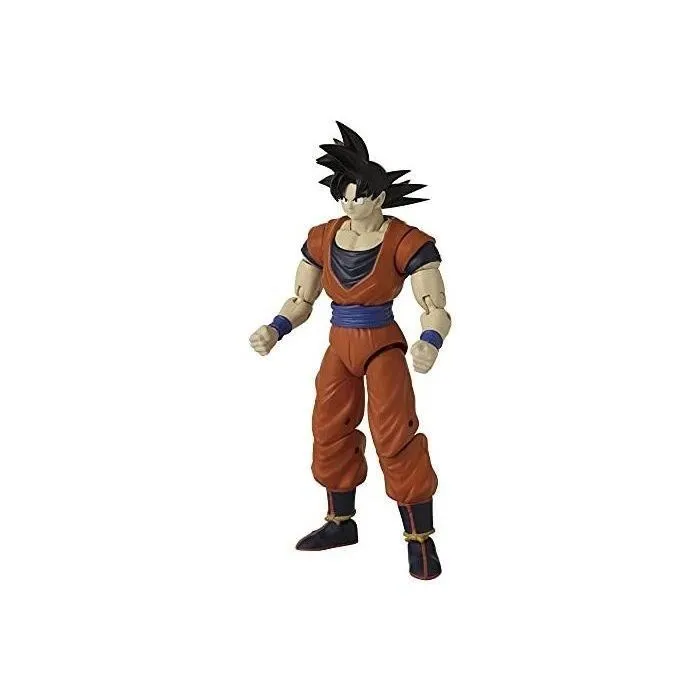 Bandai Figurine Dragon Ball Super Dragon Stars Goku 17 cm, 16 Points d'Articulation, Pièces et Mains Interchangeables