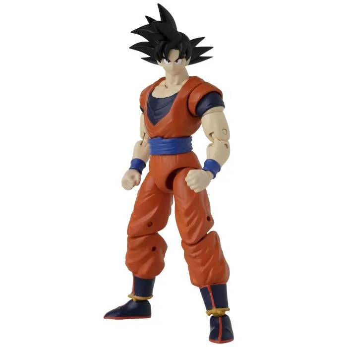 Bandai Figurine Dragon Ball Super Dragon Stars Goku 17 cm, 16 Points d'Articulation, Pièces et Mains Interchangeables