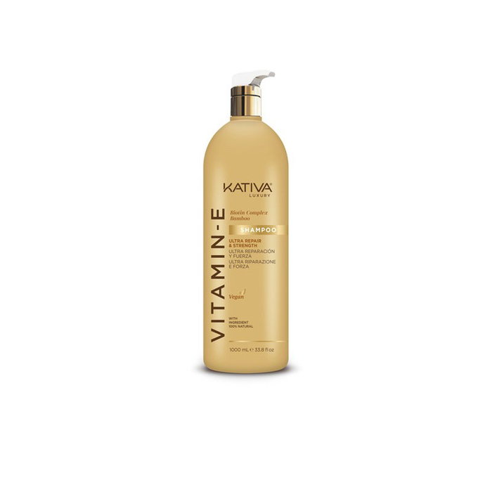 Kativa Vitamin-E Biotin Complex Bamboo Shampoo 1000ml Kativa Vitamin-E Biotin Complex Bamboo Shampoo 1000ml