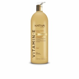 Kativa Shampoing Vitamine E Complexe Biotine au Bambou Ultra Réparation et Force - 1000 ml