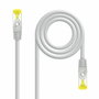 NANOCABLE Câble Catégorie 6a SFTP 10.20.1900-W Blanc Gris 7 m