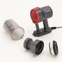 Ariete 2708 Aspirateur-balai avec cable 2-en-1, technologie cyclonique, avec double brosse et accessoires pour sols, tapis et tissus