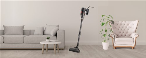 Ariete 2708 Aspirateur-balai avec cable 2-en-1, technologie cyclonique, avec double brosse et accessoires pour sols, tapis et tissus