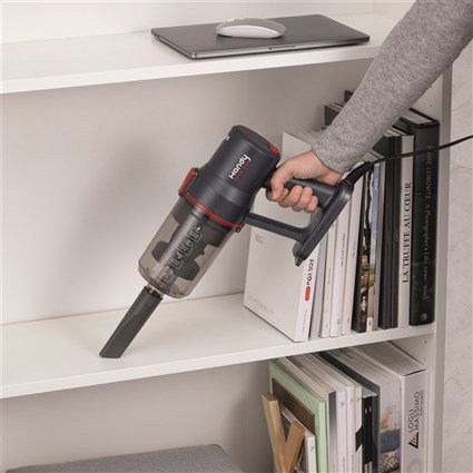 Ariete 2708 Aspirateur-balai avec cable 2-en-1, technologie cyclonique, avec double brosse et accessoires pour sols, tapis et tissus