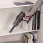 Ariete 2708 Aspirateur-balai avec cable 2-en-1, technologie cyclonique, avec double brosse et accessoires pour sols, tapis et tissus