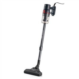 Ariete 2708 Aspirateur-balai avec cable 2-en-1, technologie cyclonique, avec double brosse et accessoires pour sols, tapis et tissus