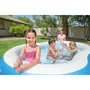 Bestway Big Lagoon - Piscine gonflable familiale pour enfants, 262 x 157 x 46 cm, bleue et blanche