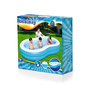 Bestway Big Lagoon Piscine Gonflable 262 x 157 x 46 cm Bleu et Blanc