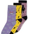 Difuzed Pokémon pack 3 paires de chaussettes Crew 43-46