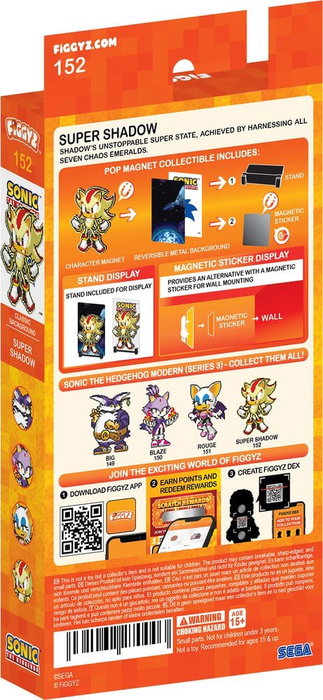 FiGGYZ Super Shadow 11 cm - Sonic the Hedgehog (Modern)
