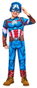 Rubies Déguisement Capitaine America Black Line 3-4 Ans