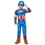 Rubies Déguisement Capitaine America Black Line 3-4 Ans