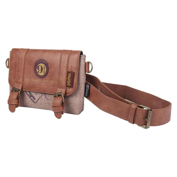 CERDÀ Sac banane Harry Potter Platform 9 3/4 - Taille 38 cm (19x13x2,5 cm)
