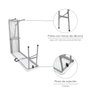 SATURNIA Banco Plegable 183x28x44 cm