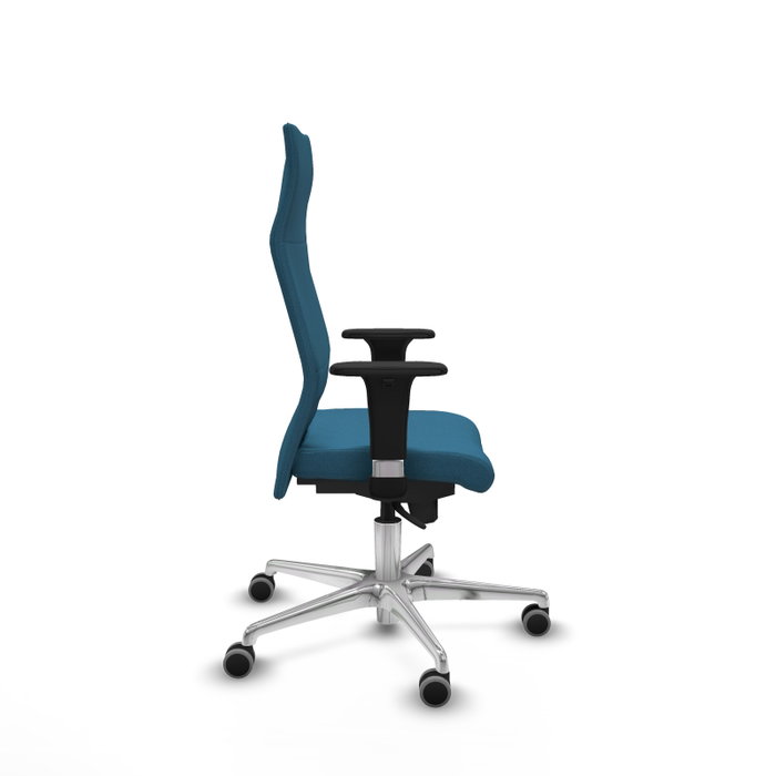 Piqueras Y Crespo Fauteuil Albacete Vert Pétrole avec mécanisme synchrone et base aluminium Piqueras Y Crespo Fauteuil Albacete Vert Pétrole avec mécanisme synchrone et base aluminium
