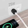 Chargeur mural Aisens ASCH-25W2P015-BK Noir Multicouleur 25 W