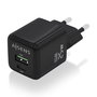Chargeur mural Aisens ASCH-25W2P015-BK Noir Multicouleur 25 W