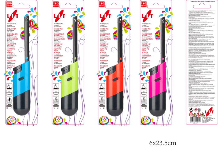LAMS Allumeur à flamme rechargeable F016 BLI de 80g LAMS Allumeur à flamme rechargeable F016 BLI de 80g