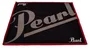 PEARL Alfombra avec grand logo, Negra, 200cm x 180cm