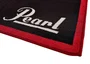 PEARL Alfombra avec grand logo, Negra, 200cm x 180cm