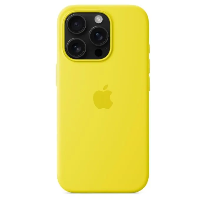 Apple iPhone 16 Pro Coque silicone avec MagSafe Star Fruit Apple iPhone 16 Pro Coque silicone avec MagSafe Star Fruit