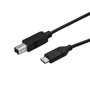 Startechcom Câble USB-C vers USB-B pour Imprimante, 50 cm, Adaptateur USB Type C vers USB B, Compatible Thunderbolt 3, Connectique USB 2.0