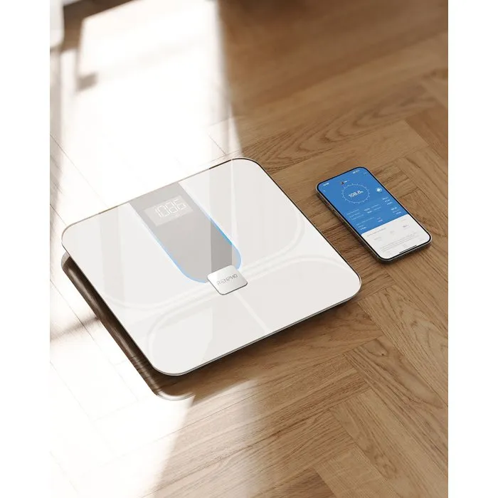 Renpho Elis Aspire C A032 - Pese-personne impédancemetre connecté Wi-Fi, Blanc