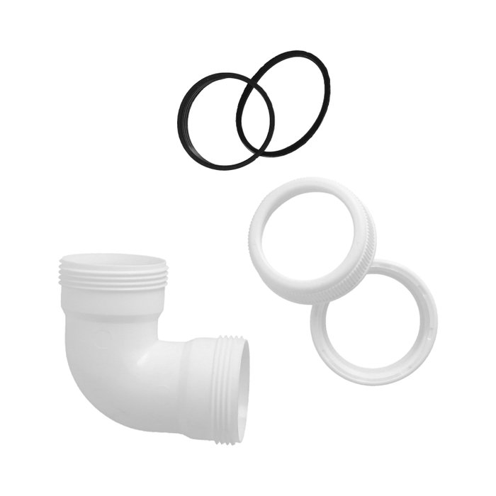 ABRISA Coude de vidange H-H 1 1/2 blanc ABRISA Coude de vidange H-H 1 1/2 blanc