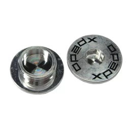 Xpedo Face Off Capuchons de fermeture d'axe en aluminium