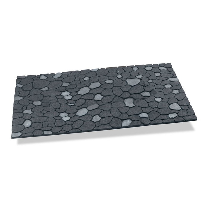 Paillasson Hidalgo Gris Caoutchouc 45 x 75 cm 75 x 45 cm Pierre Paillasson Hidalgo Gris Caoutchouc 45 x 75 cm 75 x 45 cm Pierre