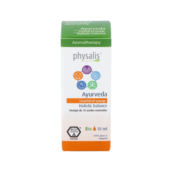 PHYSALIS Ayurveda Synergie Huile Essentielle 10 ml Bio PHYSALIS Ayurveda Synergie Huile Essentielle 10 ml Bio