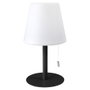 Home Deco Factory Lampe de table grise rechargeable