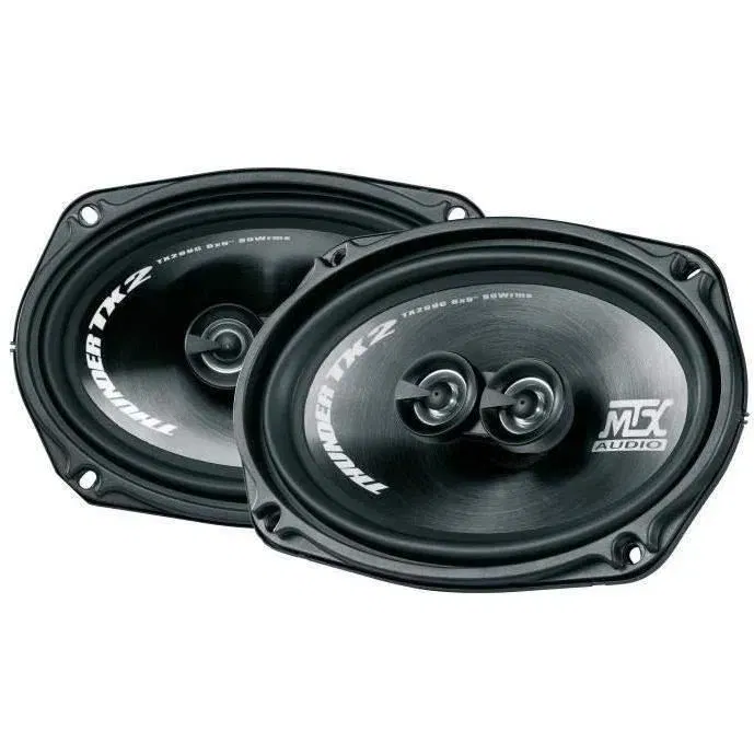 MTX Audio TX269C Haut-parleurs voiture coaxiaux 6x9" (15x23 cm) 2 voies 80W RMS 4 ohms membrane polypropylène
